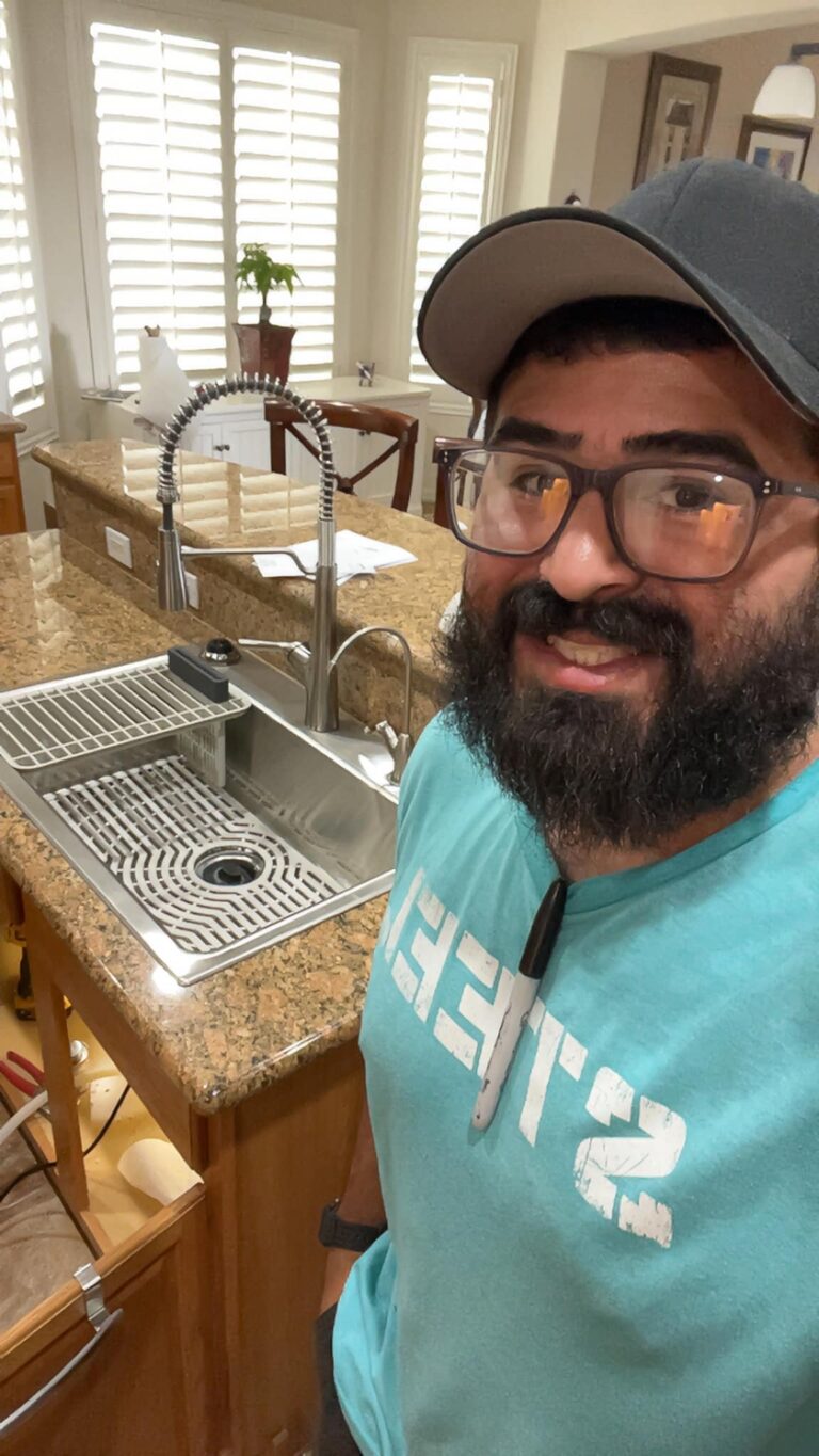 Polar Bear Plumbing technician — Sewer Line Installation